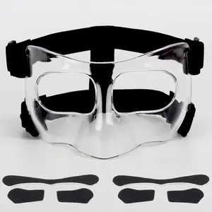 Nose Guard for Broken Nose, Face Shield Masks for Soccer, Basketball, and Other Sports Protect, Adjustable for Kids, Teenagers, and Adults, Suitable for Men and Women