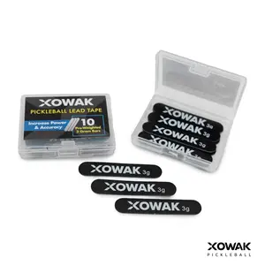 Xowak Lead Tape - Ultra-Strong Adhesive for Pickleball Paddles - Enhance Your Game with The Perfect Feel on Every hit, Helping You Become a Better Player with Each Swing. Pickleball Paddle Edge Protection Tape