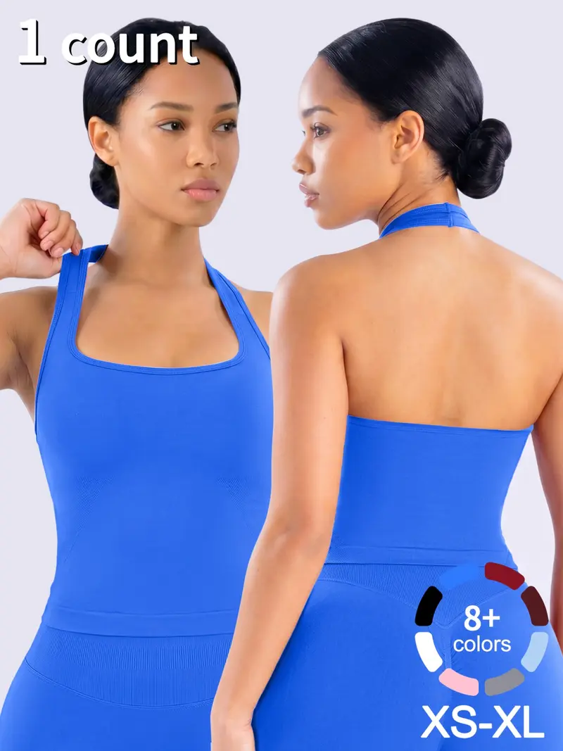 halter neck backless top - TikTok Shop