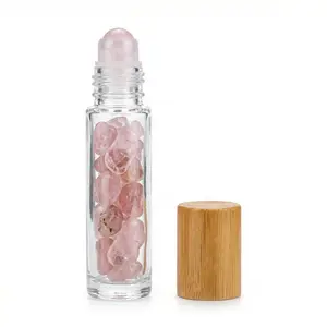 Rose Quartz Crystal Roller Bottle (10ml) – The Vessel of Unconditional Love