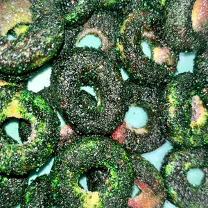 Pickled Peach Rings-Sweet-Sour-Spicy Candy