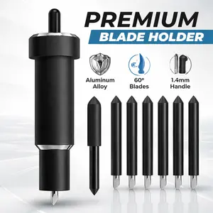 60° Deep Cut Blade for Cricut – Compatible with Maker 3/4, Explore 3/4, Air 2 – Cuts Leather, Foam, Aluminum Foil, Magnetic Sheet