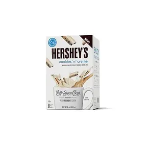 Candy Shop Cocoa HERSHEY'S COOKIES 'N' CREME Cocoa Mix Hot Chocolate Make Hot or Iced Cocoa Made With Real Milk Gluten Free 1.25 oz Packet (8 count)