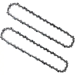 2PC 10 Inch Chainsaw Chains, Replacement Chain for Black & Decker LCS1020 LCS1020B 20V Max Chainsaw, 10" Chain for WORX WG322 WG322.9 Cordless Chainsaw - 3/8'' .043'' 40 Drive Links