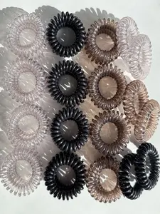 30pcs High Elasticity Hair Ties, No Damage Design, Durable Women's Ponytail Holders, Stylish Spiral Hair Bands, Scrunchie, Perfect for Daily Use, Cute Hair Ties