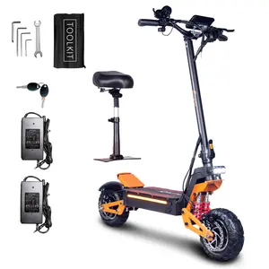 Toursor Adult Electric Scooter with seat, Suitable for Commuting and Traveling