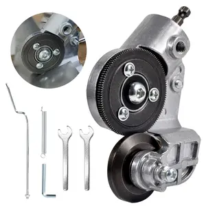 Titanium alloy fracture disassembly screwdriver set, lithium-ion driven drill bits suitable for wood, soft keys, and hexagonal walls, stepper end mill set, steel CNC tool kit. buildertools Head Extractor magnetic  professional work cast iron  speed  high