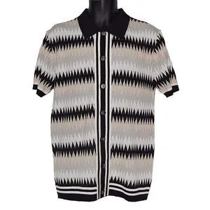 Lanzino Linen Blend Shirt # SP079 Black