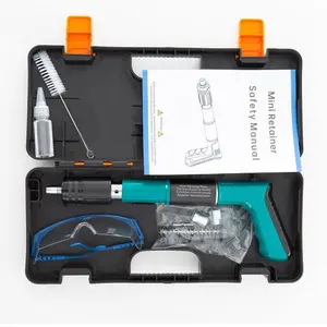 Concrete Nail Gun Kit (no Nails), Adjustable Manual Steel Nail Gun, Wall Fixing Tool, Portable Shot Pin Machine, Home Decor Device, Tool Box