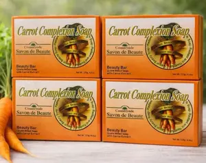 Countryside Savon de Beaute Carrot Complexion Beauty Soap Radiant & Glowing Skin Infused with Carrot Extract for Smoother Brighter Complexion