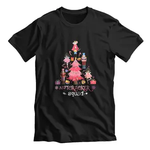 Christmas Nutcracker Squad Ballet Dance Women Girls Gift T-Shirt
