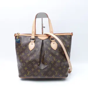 Pre-owned Louis Vuitton Coated Canvas Shoulder Bags Palermo PM Monogram Shoulder Bag T10410156