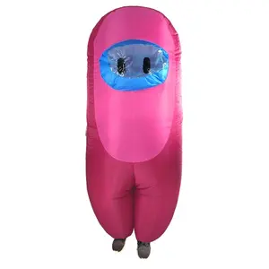 Kid's Pink Sus Crewmate Killer Costume