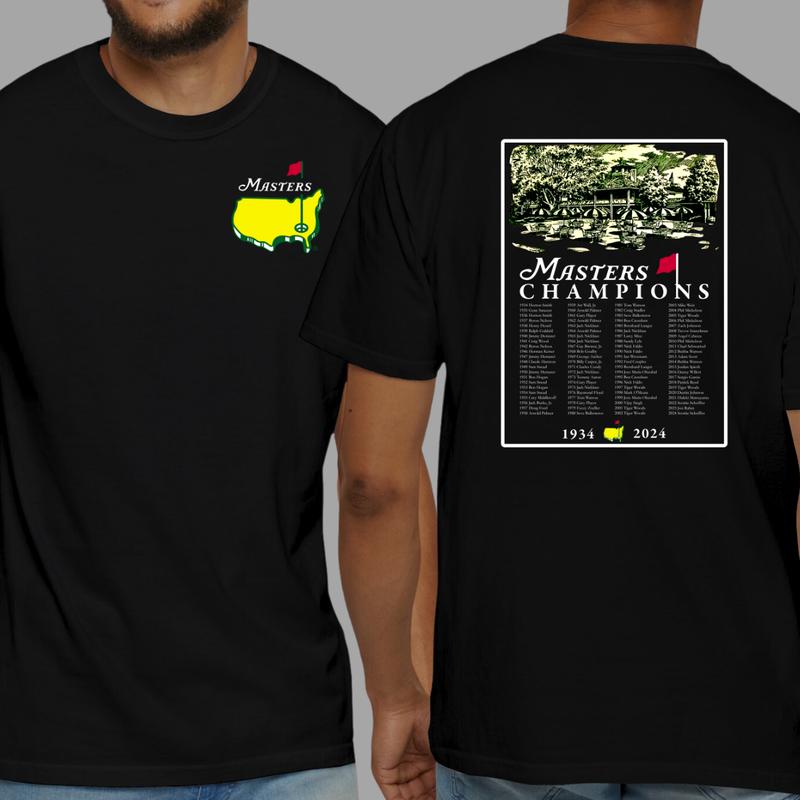 2024 Masters Tournament Augusta 90 Years Shirt, Golf Tournament T-shirt, Masters Golf T-shirt, The Masters Golf Cup Tee For Men, Gifts For Men
