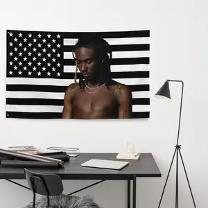 Osamason American Flag Tapestry – Underground Rapper Wall Art Tapestry Home Bedroom Decor Modern Stripe Design Backdrop Hanging room decor tapestry gifts for boyfriendwall decor flags