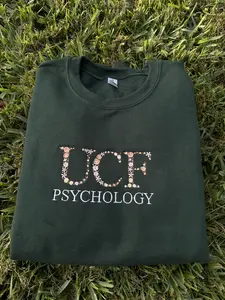 UCF Psychology Crewneck Sweatshirt - Message for custom design