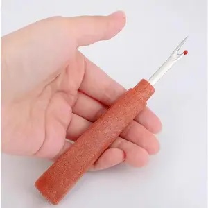 34PCS Sewing Tool Set - Portable Complete Sewing Set with Needle Threader, Seam Ripper, 25 Steel Needles & Threads and Safety Thimble,Travel Sewing Tools for Mending and Crafting (1SET)