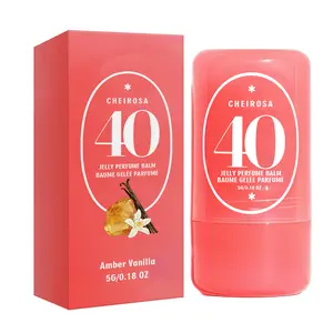 AMZ Unisex Solid Perfume Balm (Warm Amber Vanilla) - Luxurious, Sensual, Woody, Milk, Cozy, Intimate Skin Scent Pocket Balm, Single Item