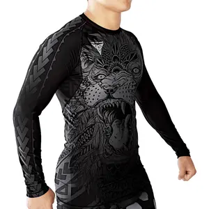 Island Savage Compression Shirt (Rashguard) | Funk Fighter Antimicrobial Technology