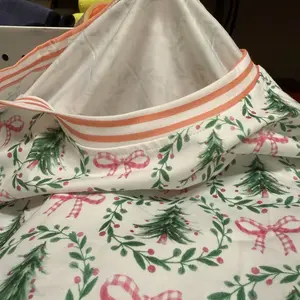 Product Review of Holiday Forest Print Loungewear Set Womens Tree Bow Pajama Set Long Sleeve Top Jogger Pants Soft Cozy Knit New Year Valentines Day All Season Sleepwear from C**B