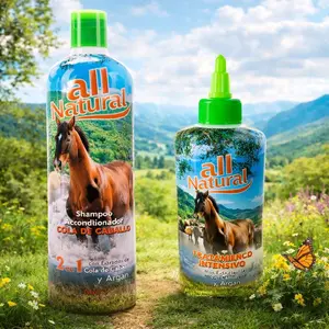 All Natural Shampoo & Conditioner Horse Tail 2-in-1 with Horse Tail & Argan Oil 1000ml