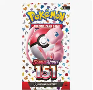 Pokemon 151 Single pack Collectible Cards Tcg Packs