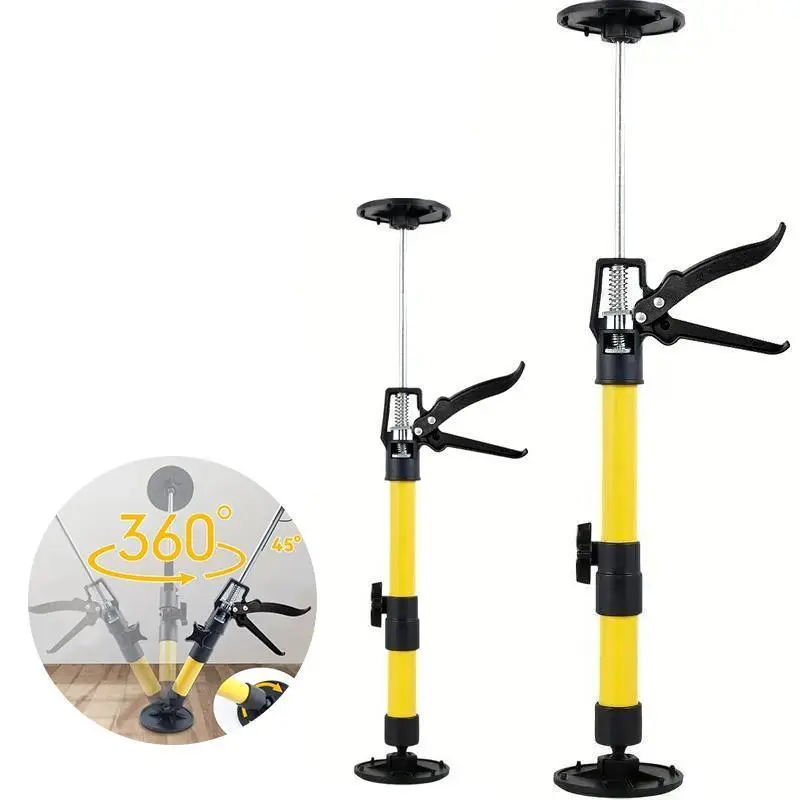 2pcs Adjustable Telescopic Support Rods, ABS Metal, 90 lbs, Adjustable Manual Steel Joint, Non-slip Woodworking Tool for Cabinets, Panels, Stairs, Porches, and Deck Doors
