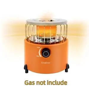 NW2lbs Camping Outdoor 2 in 1 Propane Heater & Stove,  Mini Camping Heating Stove Convenient Stove Gas Heater for Backpacking Hiking Hunting Survival