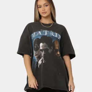 Matrix Movie Graphic T-Shirt - Vintage Design, Streetwear Fashion, Sci-Fi Style, Perfect for Matrix Fans, Gift for Him, Gift for Her, Cotton T-Shirt, Crew Neck, Gift for Friends, Unisex Shirt, Completely New Shirt, Top Womenswear, Top Menswear