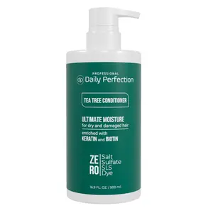 (dp) Tea Tree Conditioner – Hydrate, Soothe & Refresh Dry Scalp and Hair – Clean, Salon-Grade Formula with Biotin + Keratin
