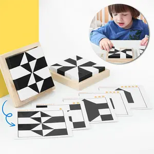 Hide Building Blocks Puzzle Table Games, 3-99Yrs Cognitive Fitness System | Kids STEM Builder + Senior Alzheimer's Defense Puzzles
