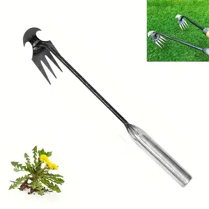 40cm Stainless Steel Weeding Tool] |   Specially Designed For Vegetable Garden, Removing Weeds At The Root, Hook For Digging Weeds snow thrower Wood Handle Plastic Scoop Shovel clean durable gardening electric battery ergonomic aluminum weed eater handle