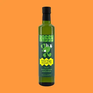 HASSY Extra Virgin Avocado Oil - Cold-Pressed for Salads, Drizzles & Finishing Touches - Non-GMO & Kosher Certified - Full of Healthy Fats