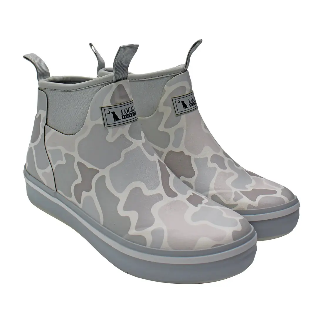 Local Girl Rubber Forest Camo Saltwater Deck Boots | Local Girl Outfitters