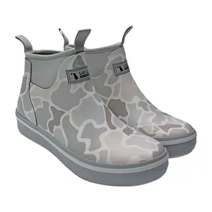 Local Girl Rubber Forest Camo Saltwater Deck Boots | Local Girl Outfitters