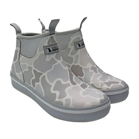 Local Girl Rubber Forest Camo Saltwater Deck Boots | Local Girl Outfitters