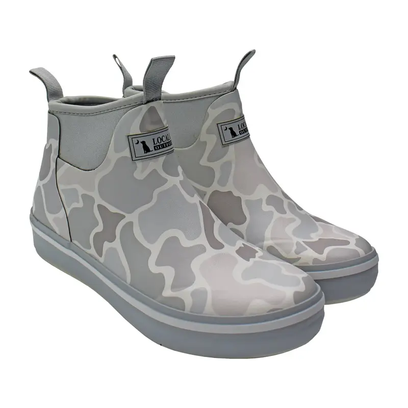 Local Girl Rubber Forest Camo Saltwater Deck Boots | Local Girl Outfitters