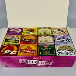 Assorted HEM Incense Cones