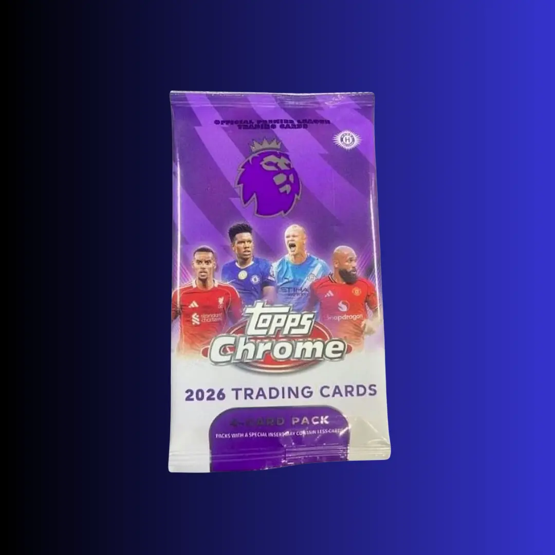 2026 Topps Chrome Premier League EPL Soccer Hobby Pack - TikTok Shop