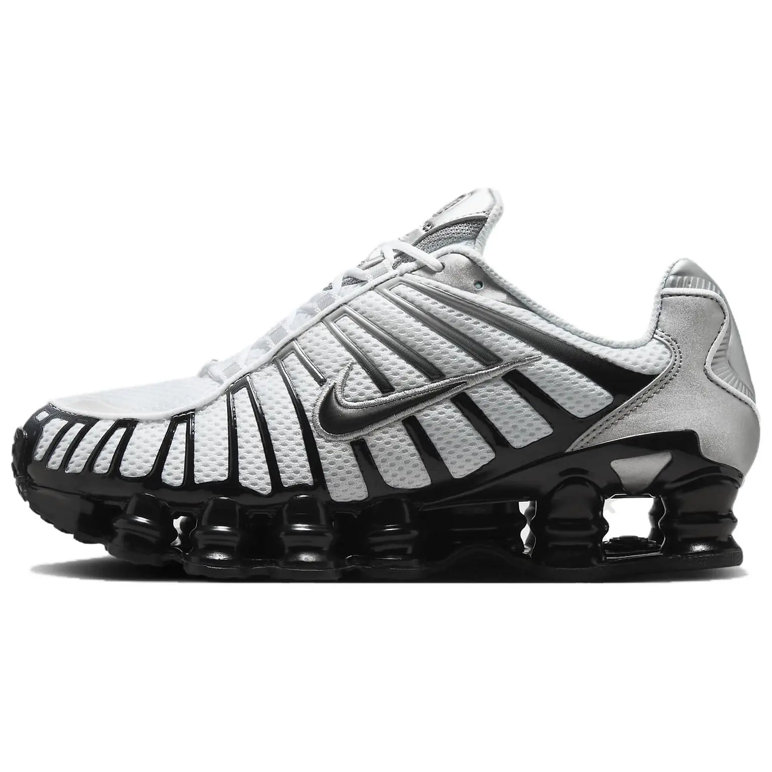 Nike Shox Tl Metallic Silver Wolf Grey Women's