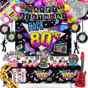 Back to the 80s Birthday Party Decorations