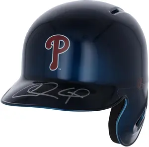 Chase Utley Philadelphia Phillies Autographed Alternate Chrome Mini Batting Helmet - Fanatics Exclusive - Fanatics Authentic Certified
