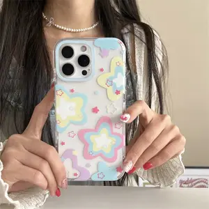 Phone case suitable for iPhone | Candy Star | Contrast | Gift | Phone Case 11 12 13 14 15 16 17 Pro Max Cover Casing