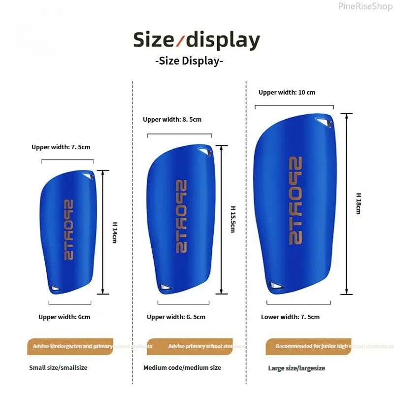 Soccer Shin Guards Insert Type - Thick Protective Plates, Breathable Sock Sleeves, Calf Support for Youth, Adults, Children - Sports Training, Outdoor Match Shoe Accessories