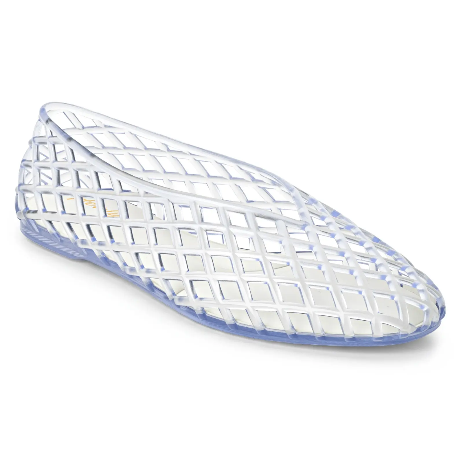 Women's Jelly Ballet Flats - Slip-On, Flat Heel, Mesh Holes, Casual Wear, Hollow Out Comfort Summer Beach Shoes