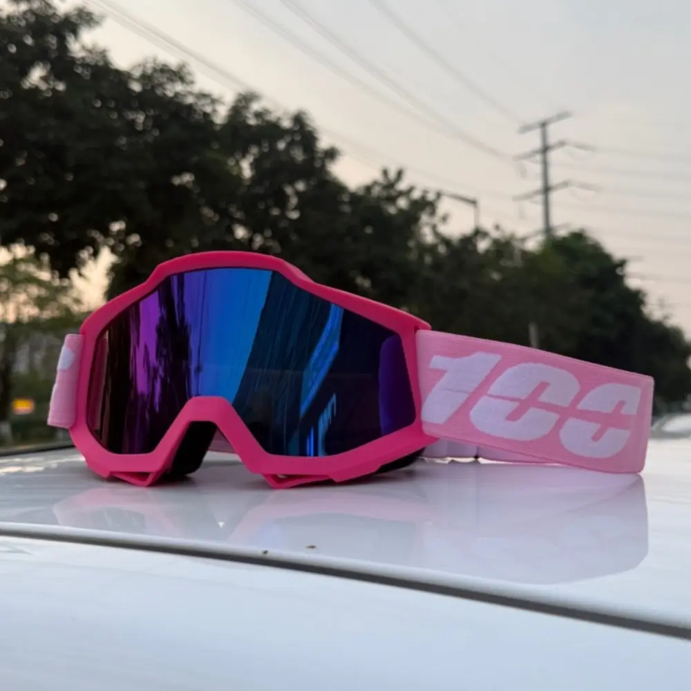 Premium Motorcycle Goggles, Off-Road Riding Glasses for All Helmets, Anti-Scratch Uv400 Protection, Outdoor Sports Gear, Dirt Bike Goggles, Motocross Goggles, Motorcycle Protective Gear