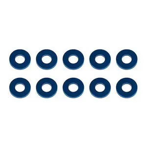 Team Associated 7.8x3.5x1.0mm Aluminum Hub Spacer Washers – Blue (10) – Part 31388