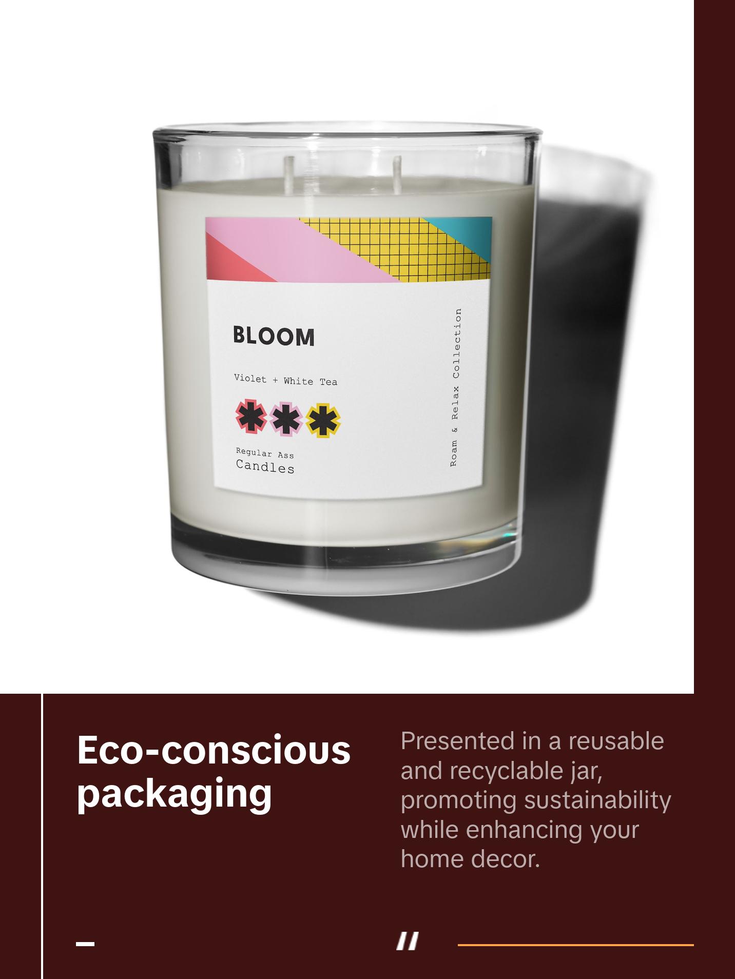 WILDCARD Violet, Cedar, Rose Candle