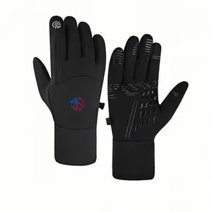 1 pair with Phish Vintage 90s Graphic Navy TTone PhishFestival Desigwinter gloves sports gloves Touch Screen Grippy Palm Cold Weather full finger gloves for men women Comfortable holiday gifts