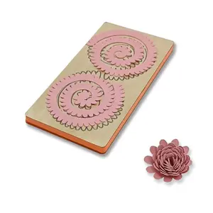 Flower Pattern Wooden Die, 1 Count Flower Shaped Die Cuts for Scrapbooking & Stamping, Diy Scrapbooking & Stamping Supplies, Crafts, Scrapbook Page